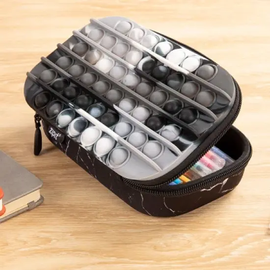 ZIP & POP Pencil Case for Kids, Fidget Storage Pencil Box image {4}