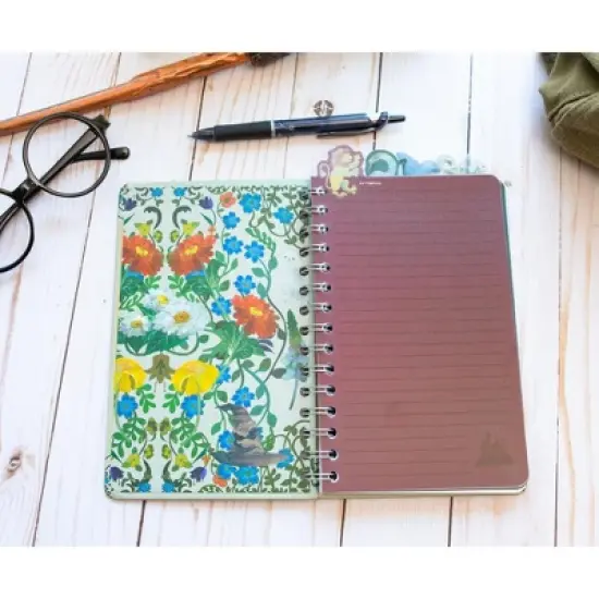 Silver Buffalo Harry Potter Hogwarts Houses 5-Tab Spiral Notebook With 75 Sheets | 5 x 8 Inches image {5}