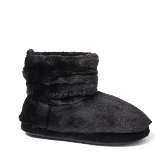 Dearfoams Women's Kimber Furry Bootie Slipper image {5}