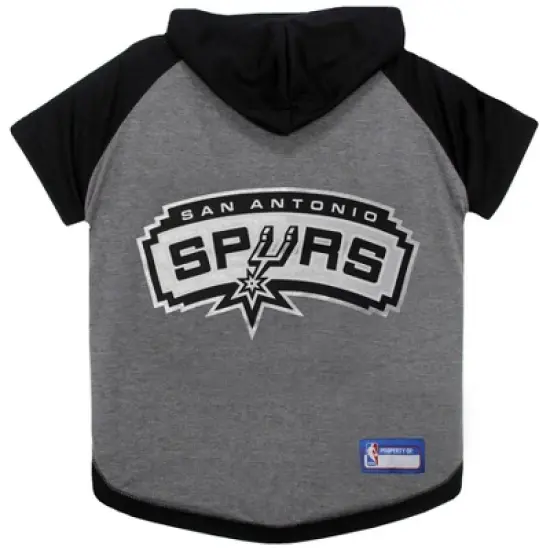 NBA San Antonio Spurs Hooded Pets T-Shirt image {4}