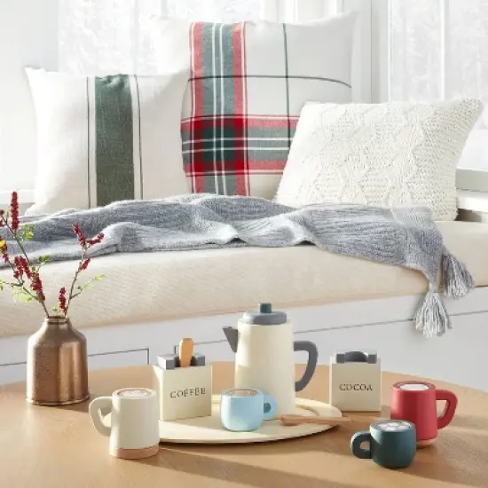 Toy Coffee & Cocoa Food Set - Hearth & Hand&trade; with Magnolia: Wooden Playset, Pretend Kitchen Accessories image {1}