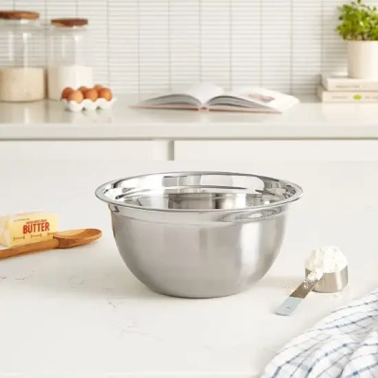 YBM Home Premium Stainless Steel Deep Mixing Bowl image {5}