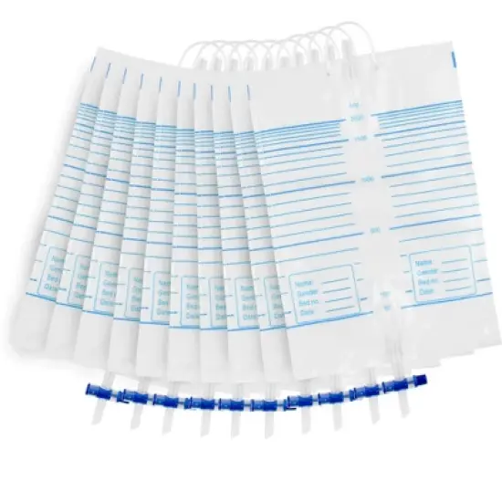 Vastmedic Reusable Urinary Drainage Bags - 2000ML (10 Pcs) image {5}