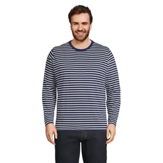 Lands' End Men's Long Sleeve Supima Tee image {2}