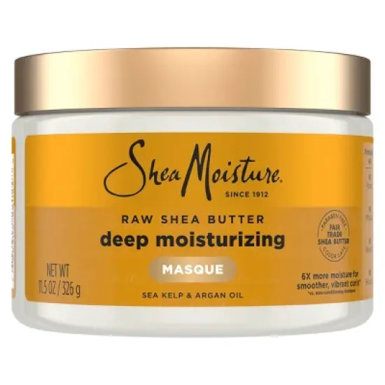 SheaMoisture Raw Shea Butter Moisturizing Hair Mask image {10}