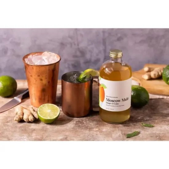 Wood Stove Kitchen Moscow Mule Cocktail and Mocktail Mixer, 16 fl oz image {3}