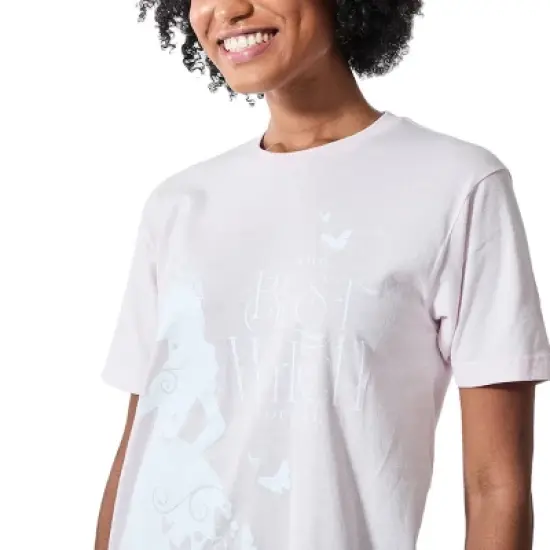 Wicked Best Witch Women's Pink Crew Neck Short Sleeve T-shirt image {2}