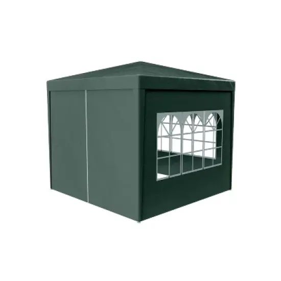 Gulches 10'x10' Heavy Duty Outdoor Party Tent Gazebo with 4 Removable Walls, Perfect for Weddings and Events, Green image {8}