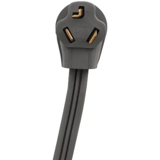 Certified Appliance Accessories&reg; 3-Wire Open-End-Connector 30-Amp Dryer Cord with Quick Connect, 4ft image {3}
