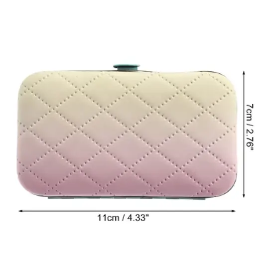 Unique Bargains Nail Clippers Nail Clipper Set for Nail Care Portable Stainless Steel Multi-color 1 Set image {3}