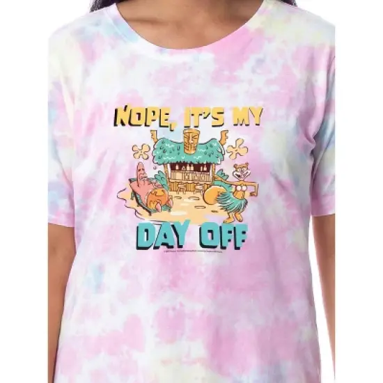 Nickelodeon SpongeBob SquarePants Womens' Nightgown Sleep Pajama Shirt Multicolored image {1}