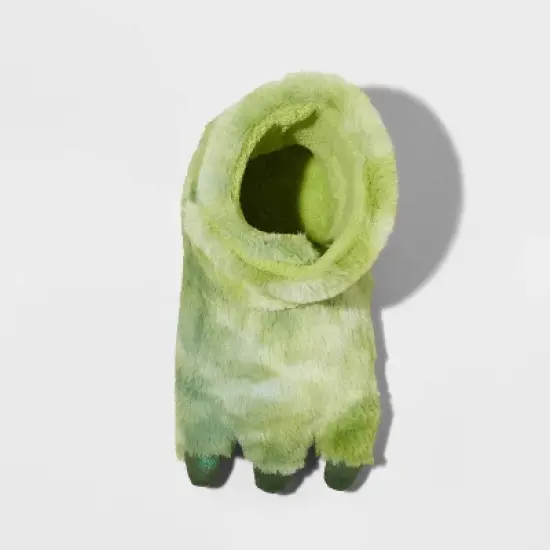 Toddler Dinosaur Foot Slippers - Cat & Jack&trade; Green image {1}