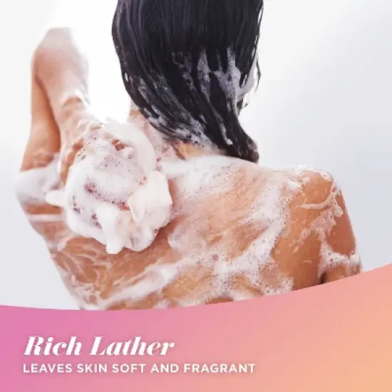 Caress Body Wash for Women Daily Silk White Peach & Orange Blossom - 30 fl oz image {6}