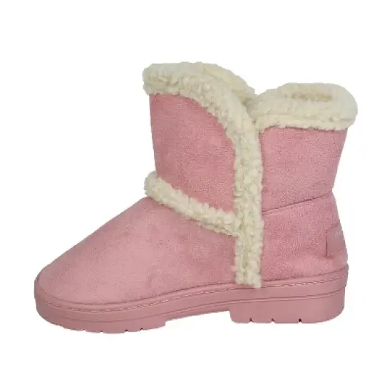 Rampage Girl's Winter Boots with Faux Fur Lined Shearling Trim Minimalist Boots for Girls with Fur - Winter Boots for Girls image {2}