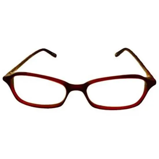 Jones New York J220 49mm Unisex Acetate Rectangular Designer Eyeglasses OR Blue Light Filter OR Reading Glasses in Burgundy Red image {1}