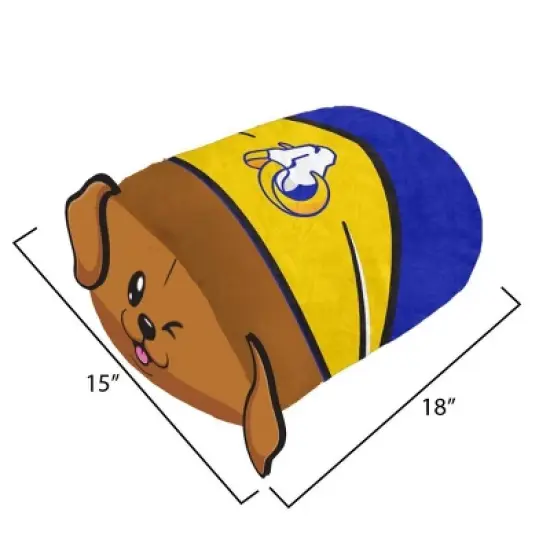 NFL Los Angeles Rams Stackable Plushie Mascot Pillow image {2}