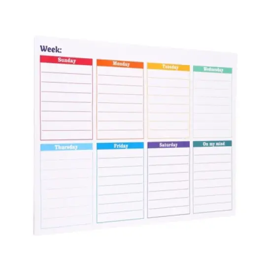 Unique Bargains Planning Magnetic Dry Erase Whiteboard image {2}