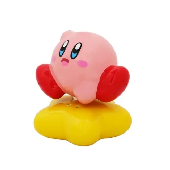 Kirby & Warp Star Sculpted Ceramic Salt & Pepper Shakers image {2}