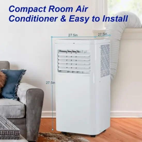 10000BTU Portable Air Conditioner, AC Cooling, Dehumidifier, Fan 3 In 1 image {6}