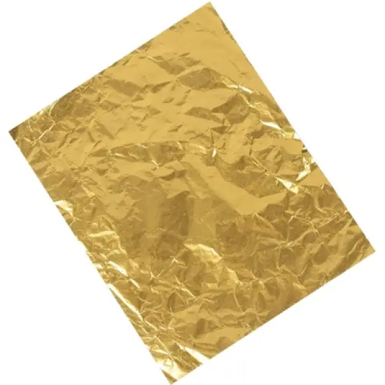 Juvale 200 Pack Gold Foil Candy Wrappers for Caramels Chocolates and Party Favors, 6 x 7.5 In image {4}