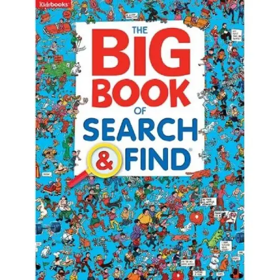 The Big Book of Search & Find - by Kidsbooks Publishing (Paperback) image {1}