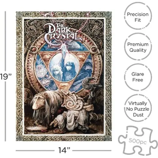 Aquarius Puzzles The Dark Crystal 500-Piece Jigsaw Puzzle image {2}