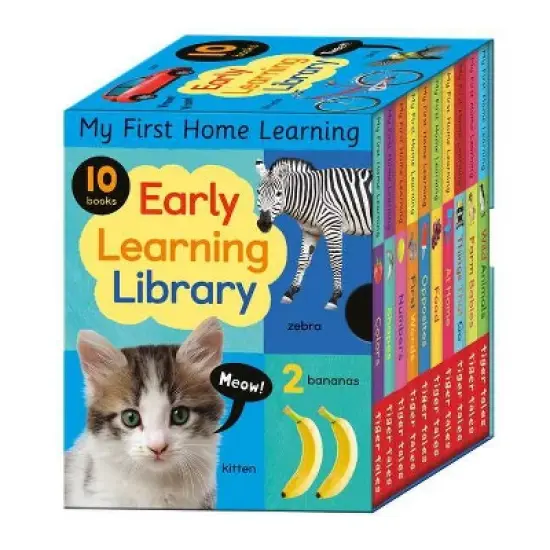 Early Learning Library - (My First Home Learning) by  Tiger Tales (Mixed Media Product) image {1}