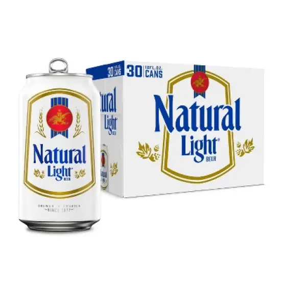 Natural Light Beer - 30pk/12 fl oz Cans image {10}