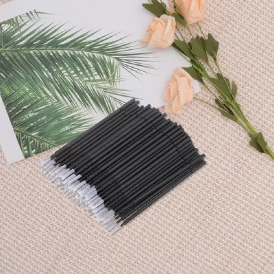 Unique Bargains Disposable False Eyelash Removal Cotton Swab 100 Pcs image {5}