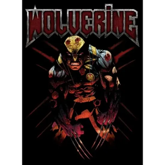 Men's Marvel X-Men Wolverine Scratch T-Shirt image {1}
