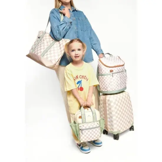 Itzy Ritzy Mom Tote - Check Yes image {8}