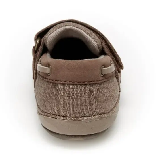 Stride Rite Wally Kid's Leather & Canvas Slip On image {2}
