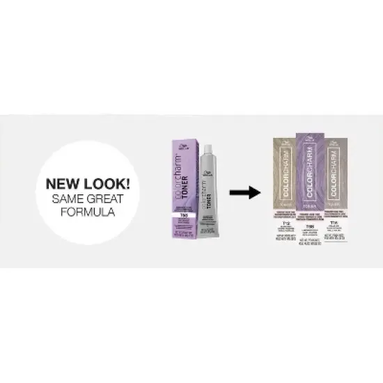 Wella Color Charm Toner - Permanent Creme Toner Haircolor Dye Hair Color Colorcharm Cream image {3}