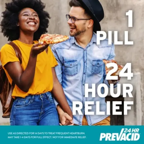 Prevacid 24 HR Lansoprazole Acid Reducer Delayed-Release 15 mg- PPI for Complete Heartburn Relief - 14 Capsules image {9}