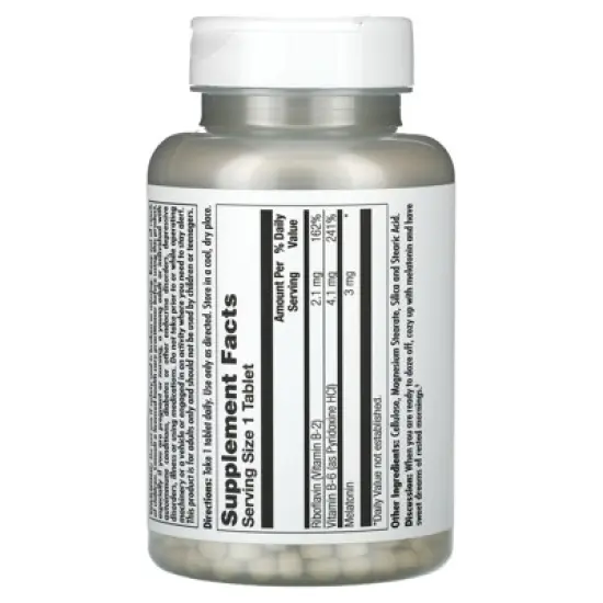 KAL Melatonin, Sustained Release, 120 Tablets image {1}