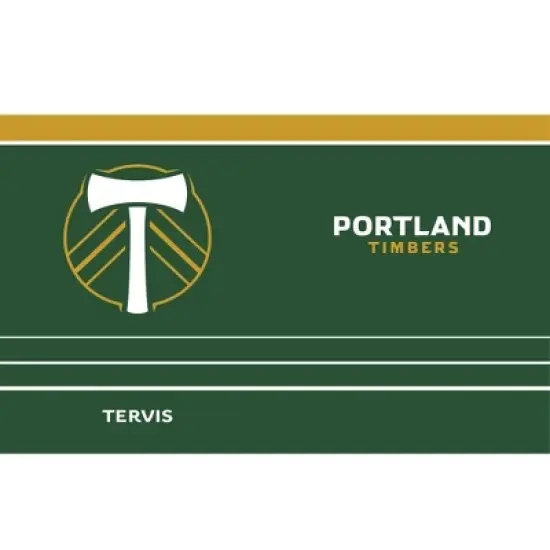 MLS Portland Timbers 20oz MVP Stripe Stainless Steel Tumbler image {1}