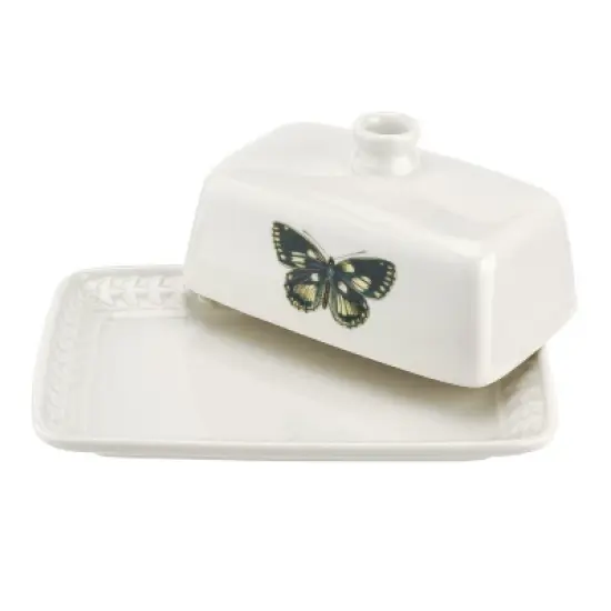 Portmeirion Botanic Garden Harmony Covered Butter Dish image {1}