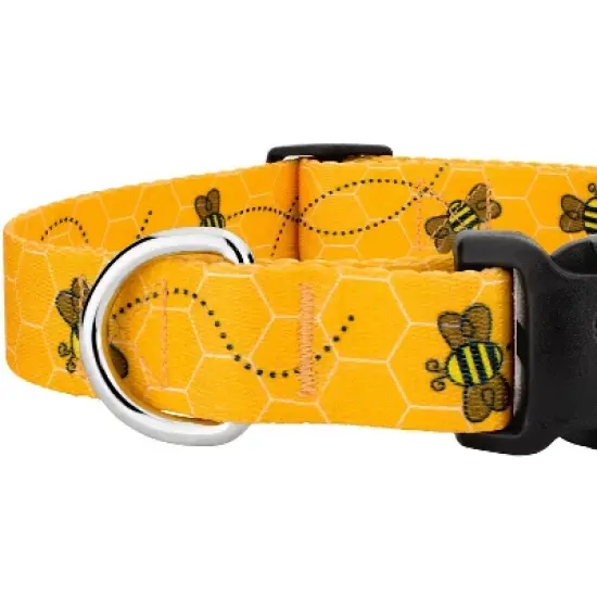 Country Brook Petz Busy Bee Deluxe Dog Collar and Leash image {4}