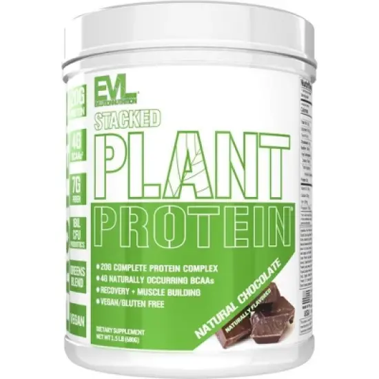 Evlution Nutrition Stacked Plant Protein - 1.5lb image {5}