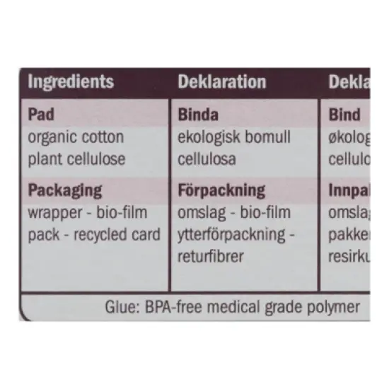 Natracare Organic Cotton Ultra Extra Pads Normal - 12 ct image {3}