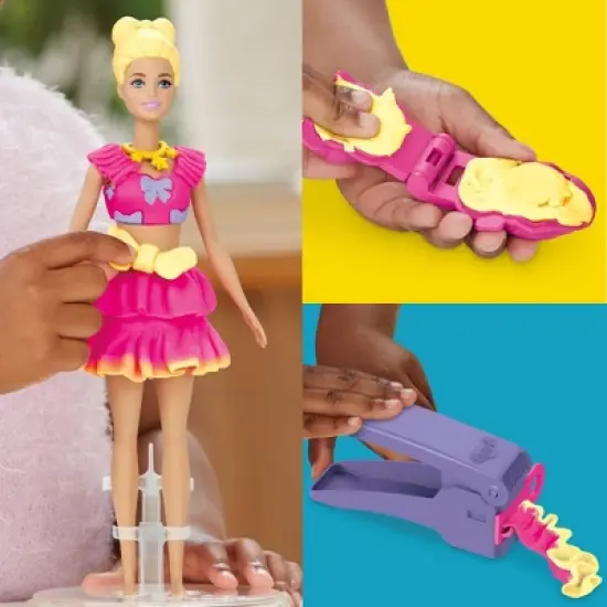 Play-Doh Barbie Ruffles and Bows Designer Doll Set image {2}