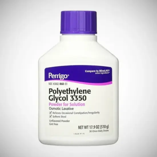 Perrigo - Polyethylene Glycol 3350, 17.9 Oz image {5}
