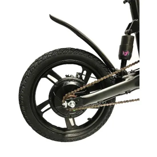 GlareWheel 16'' Folding Electric City Bike X3 image {5}