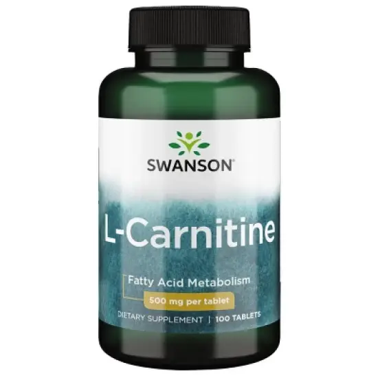 Swanson L-Carnitine Tablets, 500 mg, 100 Count image {5}