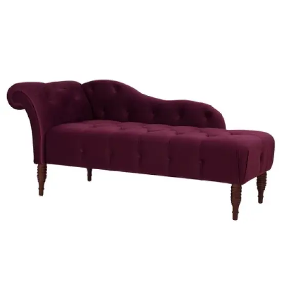 Jennifer Taylor Home Samuel Tufted Roll Arm Chaise Lounge image {4}