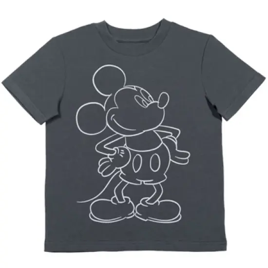 Disney Mickey Mouse T-Shirt and Shorts Outfit Set Grey / Oatmeal  image {1}
