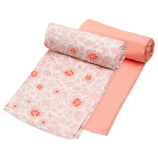 Honest Baby Organic Cotton Muslin Swaddle Blankets - 2pk image {13}