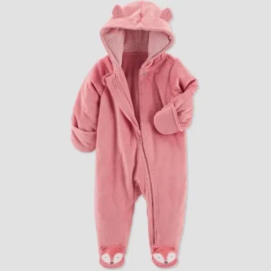 Carter's Just One You&reg;️ Baby Girls' Fox Jumper - Pink image {3}