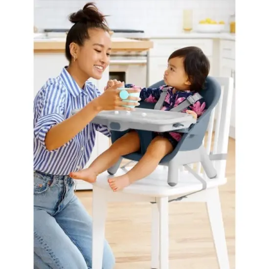 Skip Hop EON 4-in-1 Convertible HIgh Chair - Slate Blue image {7}