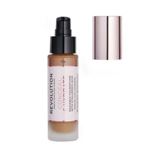 Makeup Revolution Conceal & Hydrate Foundation - 0.70 fl oz image {4}